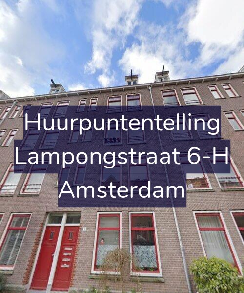 Foto gevel Huurpuntentelling voor Lampongstraat 6-H, Amsterdam