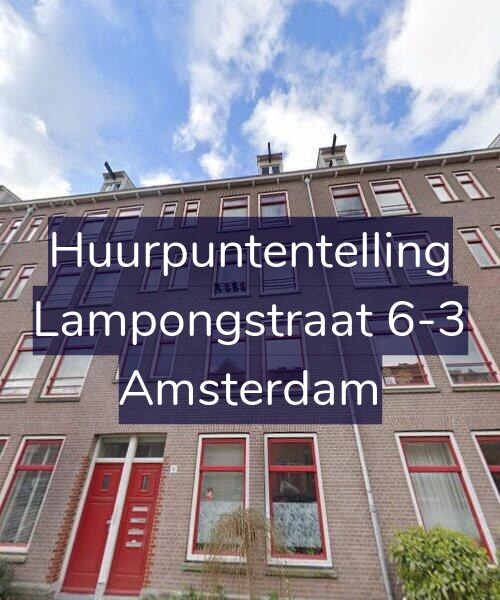 Foto gevel Huurpuntentelling voor Lampongstraat 6-3, Amsterdam