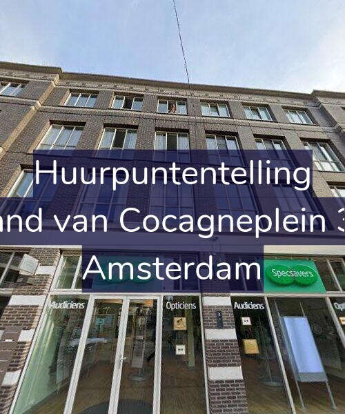 Foto gevel Huurpuntentelling voor Land van Cocagneplein 38, Amsterdam