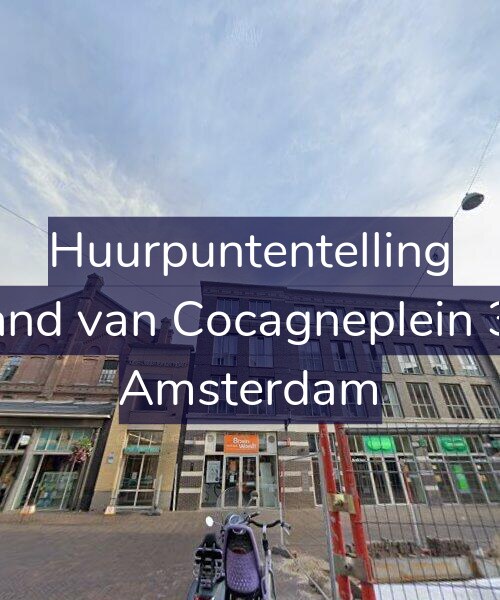 Foto gevel Huurpuntentelling voor Land van Cocagneplein 32, Amsterdam