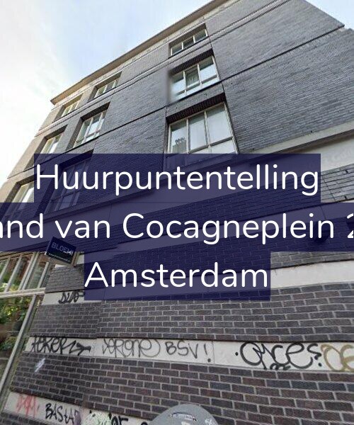 Foto gevel Huurpuntentelling voor Land van Cocagneplein 20, Amsterdam