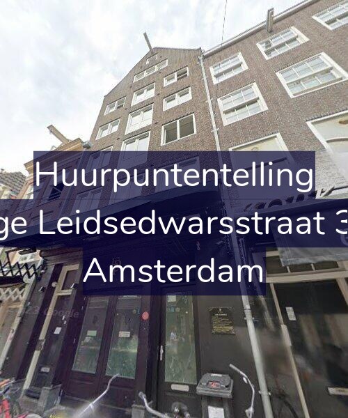 Foto gevel Huurpuntentelling voor Lange Leidsedwarsstraat 35-G, Amsterdam