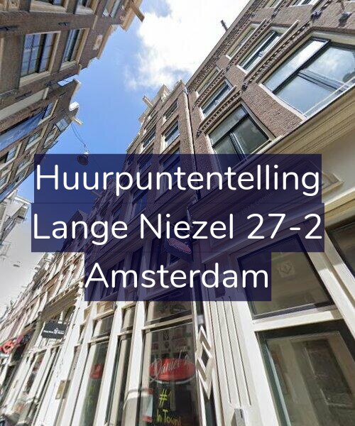 Foto gevel Huurpuntentelling voor Lange Niezel 27-2, Amsterdam