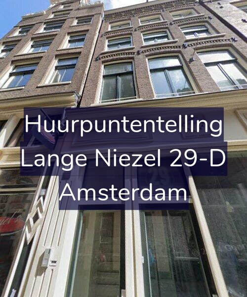 Foto gevel Huurpuntentelling voor Lange Niezel 29-D, Amsterdam