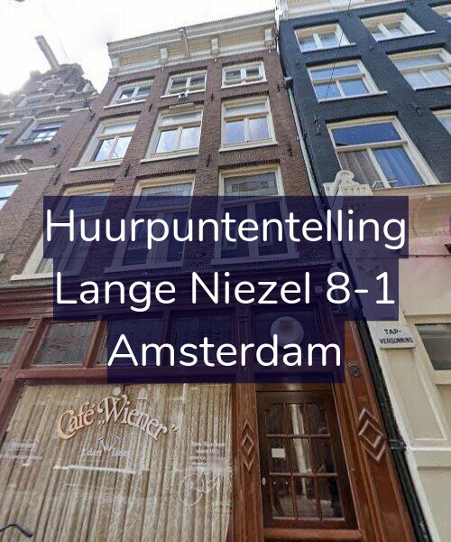 Foto gevel Huurpuntentelling voor Lange Niezel 8-1, Amsterdam