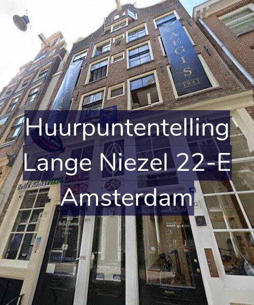Foto gevel Huurpuntentelling voor Lange Niezel 22-E, Amsterdam