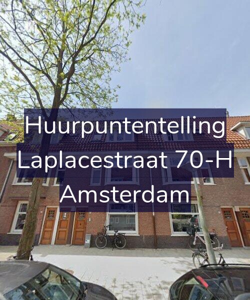 Foto gevel Huurpuntentelling voor Laplacestraat 70-H, Amsterdam