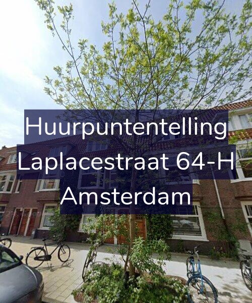 Foto gevel Huurpuntentelling voor Laplacestraat 64-H, Amsterdam