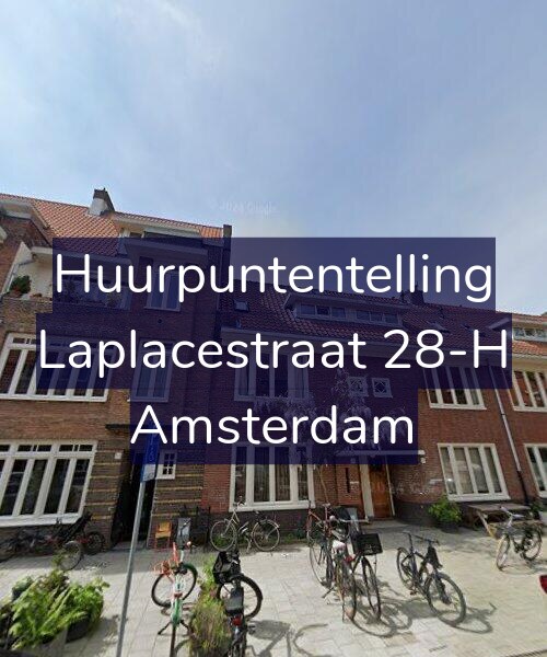Foto gevel Huurpuntentelling voor Laplacestraat 28-H, Amsterdam