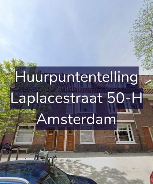 Foto gevel Huurpuntentelling voor Laplacestraat 50-H, Amsterdam