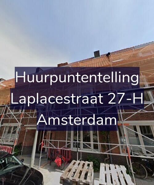 Foto gevel Huurpuntentelling voor Laplacestraat 27-H, Amsterdam