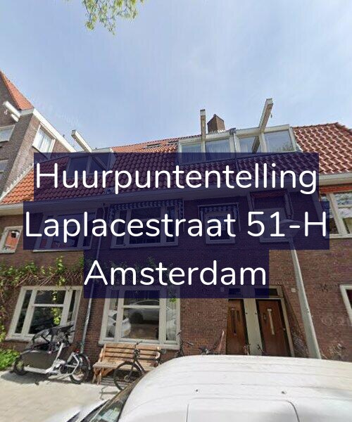 Foto gevel Huurpuntentelling voor Laplacestraat 51-H, Amsterdam