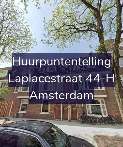 Foto gevel Huurpuntentelling voor Laplacestraat 44-H, Amsterdam