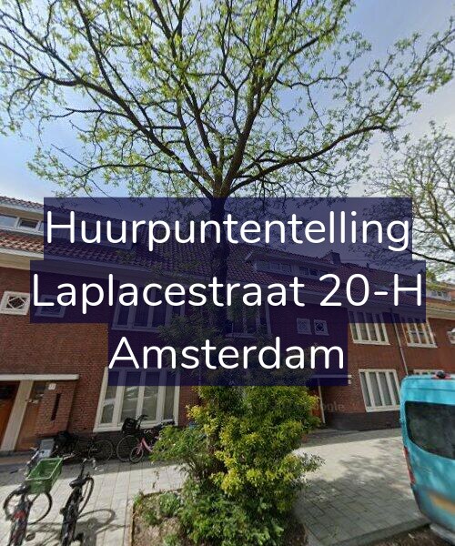 Foto gevel Huurpuntentelling voor Laplacestraat 20-H, Amsterdam