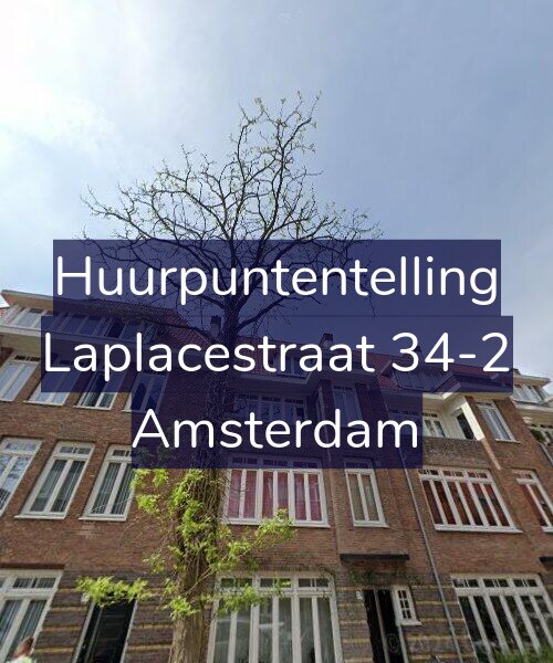 Foto gevel Huurpuntentelling voor Laplacestraat 34-2, Amsterdam