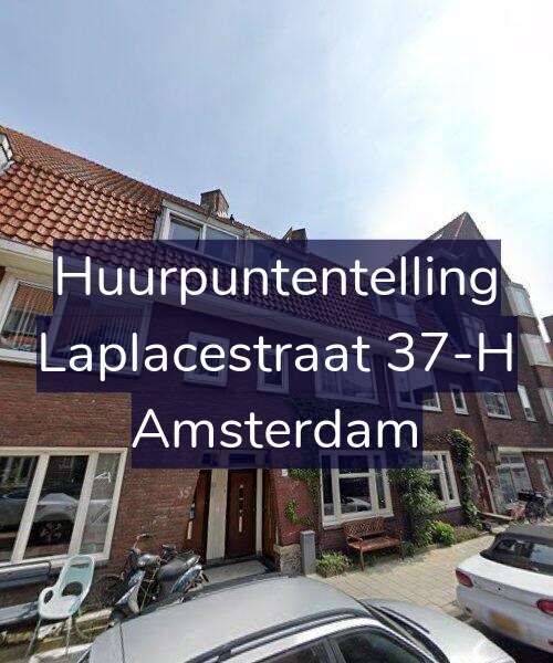 Foto gevel Huurpuntentelling voor Laplacestraat 37-H, Amsterdam