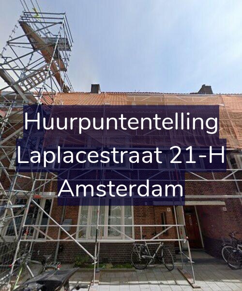 Foto gevel Huurpuntentelling voor Laplacestraat 21-H, Amsterdam