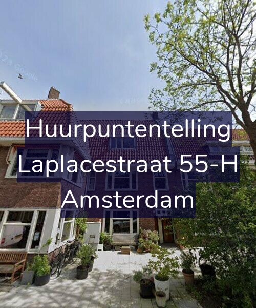 Foto gevel Huurpuntentelling voor Laplacestraat 55-H, Amsterdam