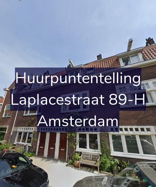 Foto gevel Huurpuntentelling voor Laplacestraat 89-H, Amsterdam
