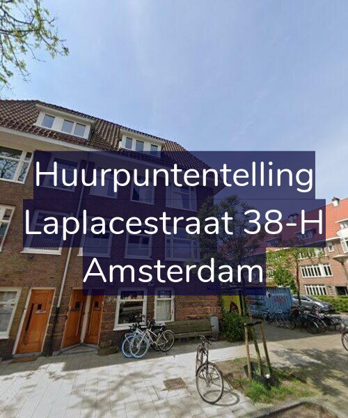 Foto gevel Huurpuntentelling voor Laplacestraat 38-H, Amsterdam