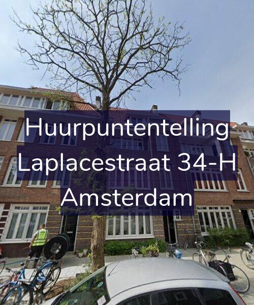 Foto gevel Huurpuntentelling voor Laplacestraat 34-H, Amsterdam