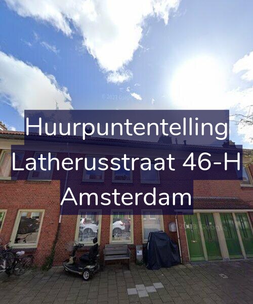Foto gevel Huurpuntentelling voor Latherusstraat 46-H, Amsterdam