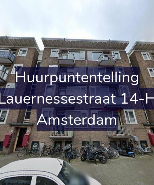 Foto gevel Huurpuntentelling voor Lauernessestraat 14-H, Amsterdam