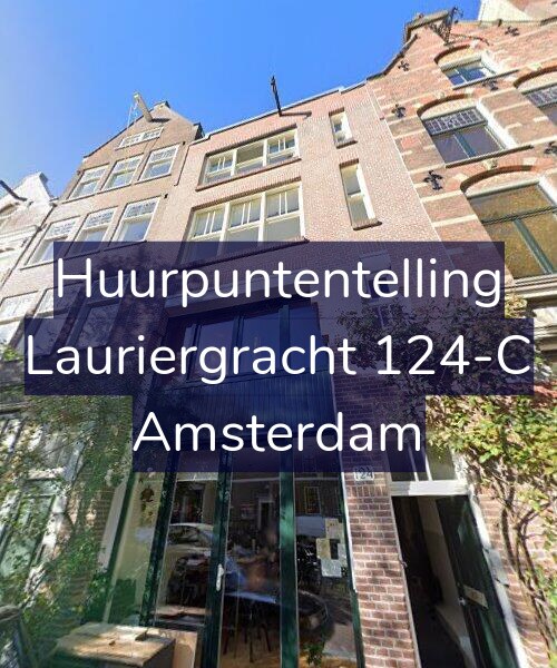 Foto gevel Huurpuntentelling voor Lauriergracht 124-C, Amsterdam