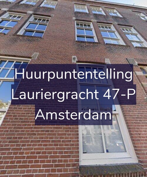 Foto gevel Huurpuntentelling voor Lauriergracht 47-P, Amsterdam
