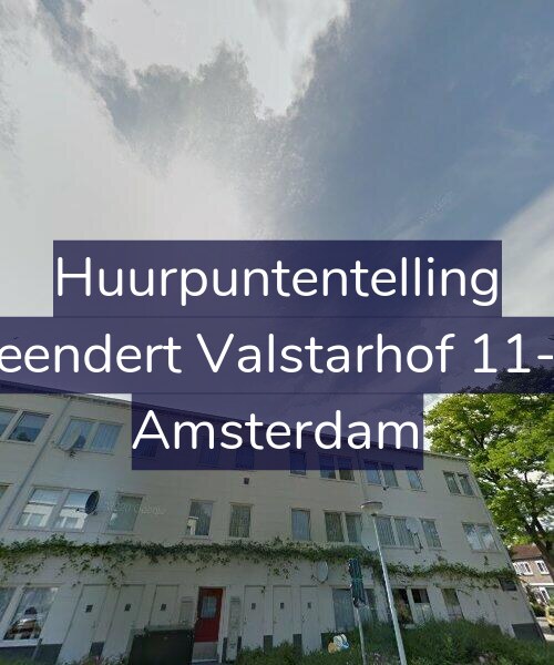 Foto gevel Huurpuntentelling voor Leendert Valstarhof 11-2, Amsterdam