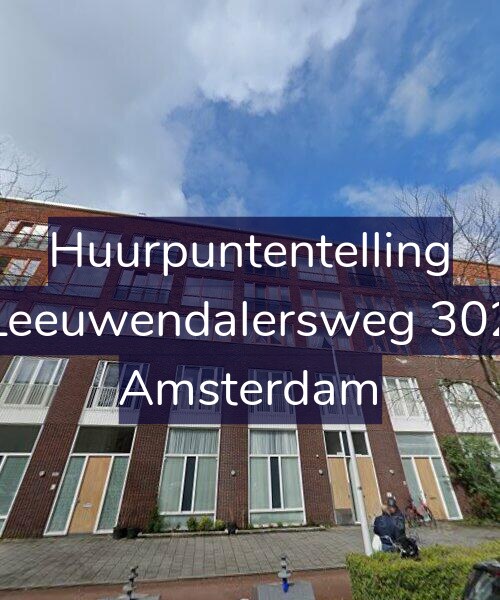 Foto gevel Huurpuntentelling voor Leeuwendalersweg 302, Amsterdam