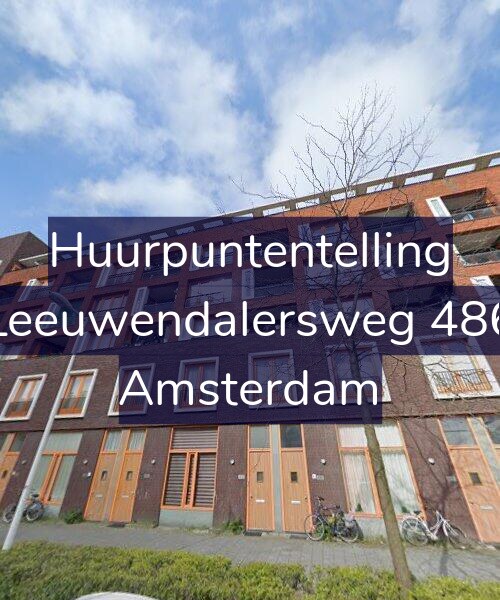 Foto gevel Huurpuntentelling voor Leeuwendalersweg 486, Amsterdam