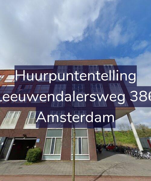 Foto gevel Huurpuntentelling voor Leeuwendalersweg 386, Amsterdam