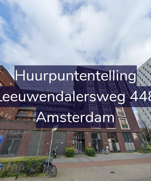 Foto gevel Huurpuntentelling voor Leeuwendalersweg 448, Amsterdam