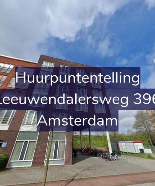 Foto gevel Huurpuntentelling voor Leeuwendalersweg 396, Amsterdam