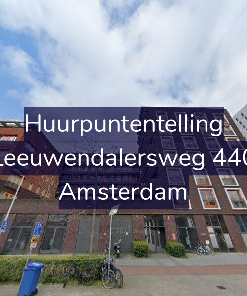 Foto gevel Huurpuntentelling voor Leeuwendalersweg 440, Amsterdam