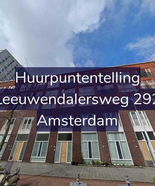 Foto gevel Huurpuntentelling voor Leeuwendalersweg 292, Amsterdam