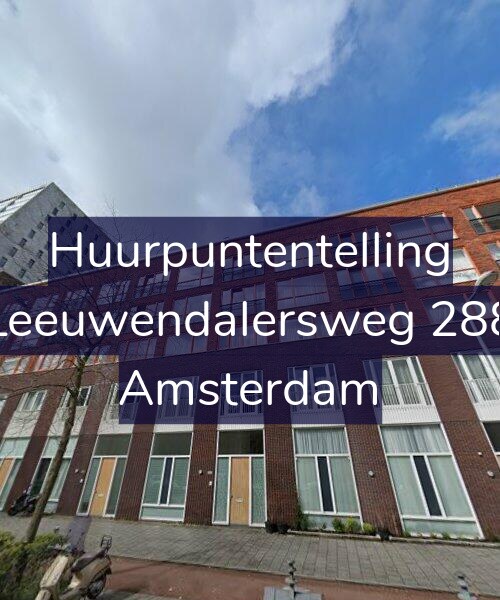 Foto gevel Huurpuntentelling voor Leeuwendalersweg 288, Amsterdam