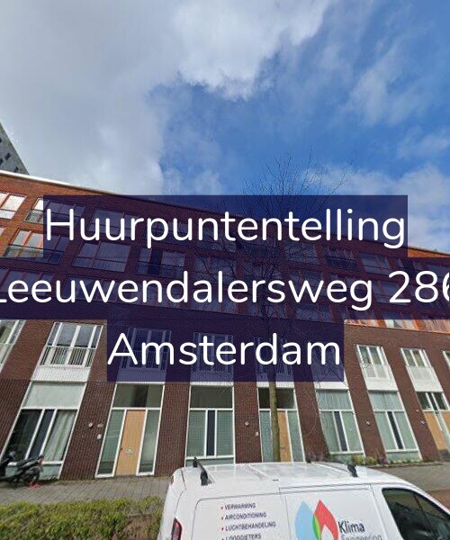 Foto gevel Huurpuntentelling voor Leeuwendalersweg 286, Amsterdam