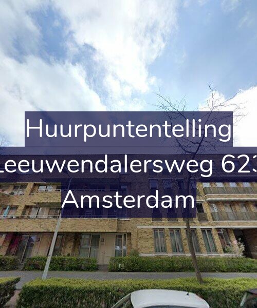 Foto gevel Huurpuntentelling voor Leeuwendalersweg 623, Amsterdam