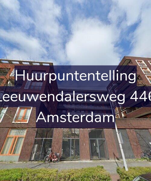 Foto gevel Huurpuntentelling voor Leeuwendalersweg 446, Amsterdam