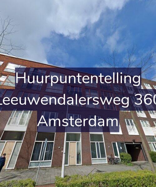 Foto gevel Huurpuntentelling voor Leeuwendalersweg 360, Amsterdam