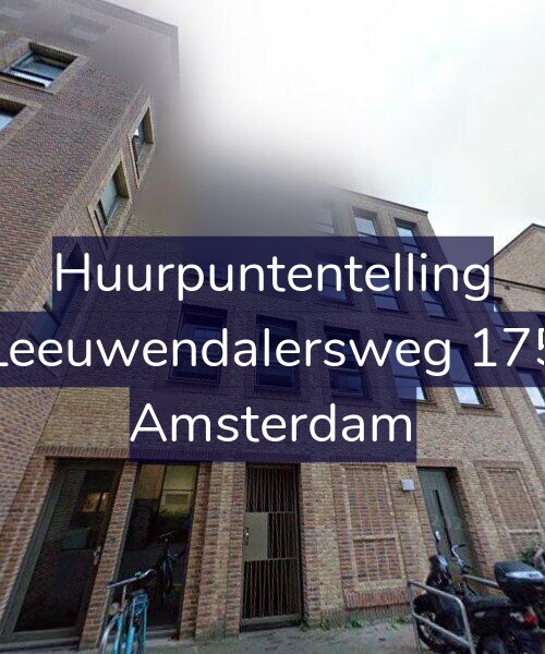 Foto gevel Huurpuntentelling voor Leeuwendalersweg 175, Amsterdam