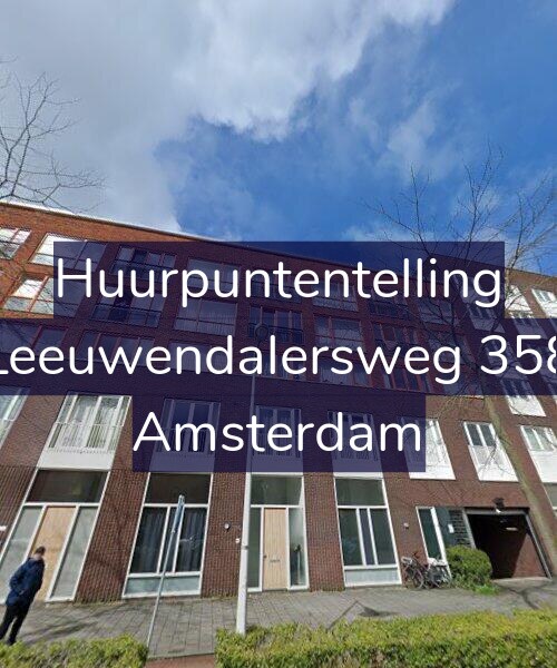 Foto gevel Huurpuntentelling voor Leeuwendalersweg 358, Amsterdam