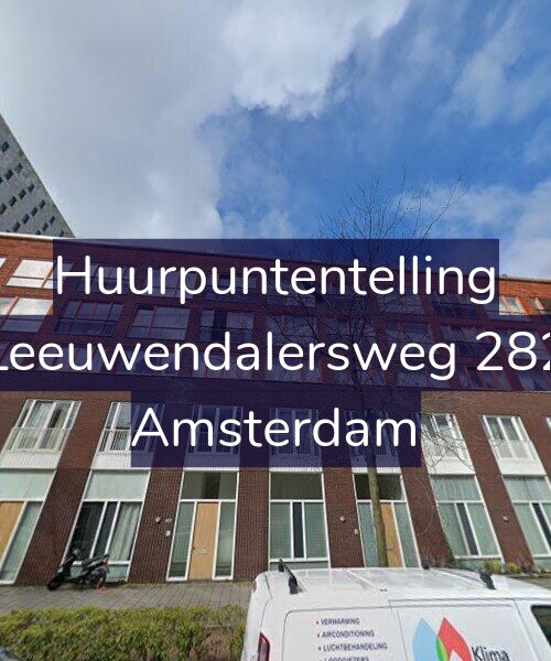Foto gevel Huurpuntentelling voor Leeuwendalersweg 282, Amsterdam