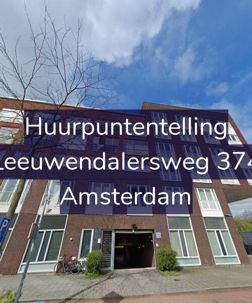 Foto gevel Huurpuntentelling voor Leeuwendalersweg 374, Amsterdam