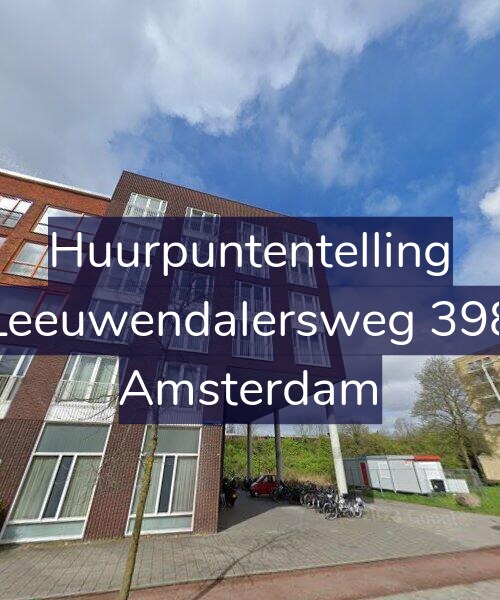 Foto gevel Huurpuntentelling voor Leeuwendalersweg 398, Amsterdam