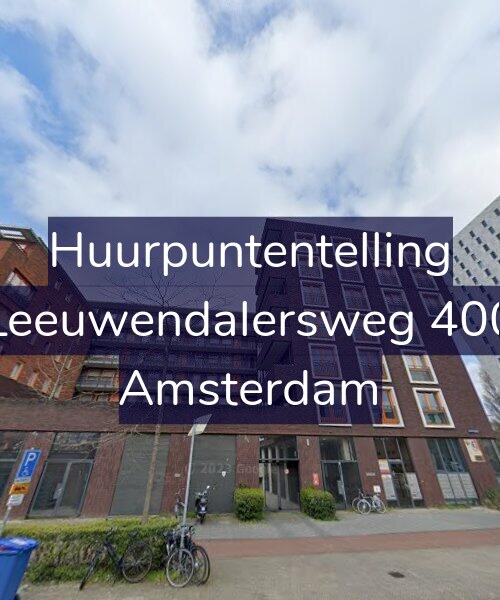 Foto gevel Huurpuntentelling voor Leeuwendalersweg 400, Amsterdam