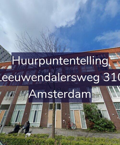 Foto gevel Huurpuntentelling voor Leeuwendalersweg 310, Amsterdam