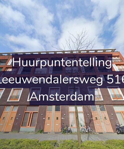 Foto gevel Huurpuntentelling voor Leeuwendalersweg 516, Amsterdam